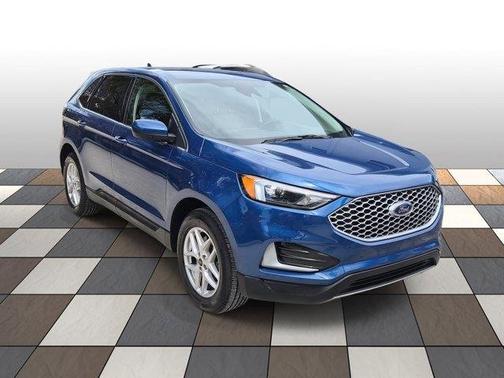 Atlas Blue Metallic 2023 Ford Edge SEL AWD
