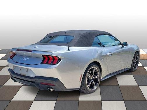 Carbonized Gray Metallic 2024 Ford Mustang EcoBoost Premium Convertible