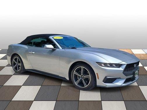 Carbonized Gray Metallic 2024 Ford Mustang EcoBoost Premium Convertible