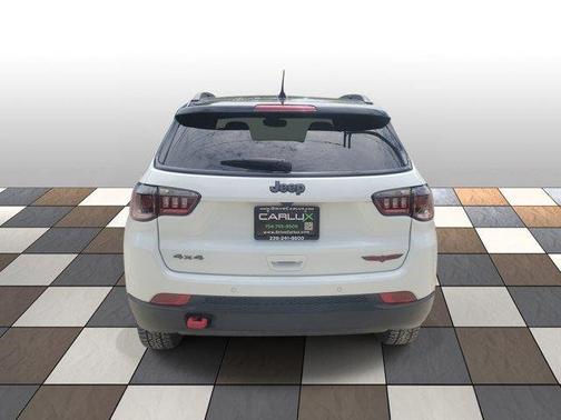 Bright White Clearcoat 2024 Jeep Compass Trailhawk 4x4