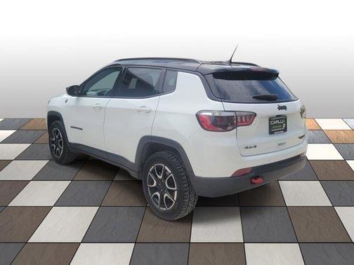 Bright White Clearcoat 2024 Jeep Compass Trailhawk 4x4