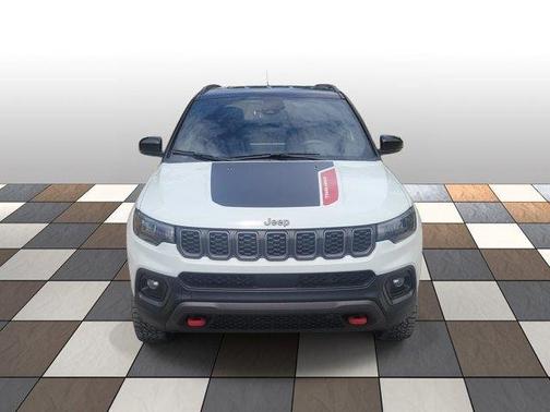 Bright White Clearcoat 2024 Jeep Compass Trailhawk 4x4