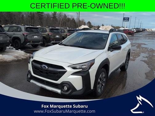 Crystal White Pearl 2025 Subaru Outback Limited XT