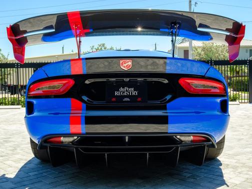 Competition Blue 2017 Dodge Viper ACR
