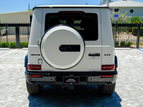 Polar White 2025 Mercedes-Benz AMG G 63 AMG G 63