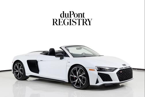 Suzuka Gray Metallic/Black Roof 2022 Audi R8 V10 performance RWD S tronic