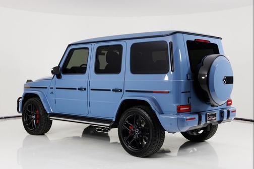 Blue 2022 Mercedes-Benz AMG G 63 4MATIC