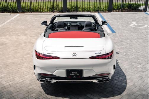 MANUFAKTUR Moonlight White Metallic 2023 Mercedes-Benz AMG SL 55 Base