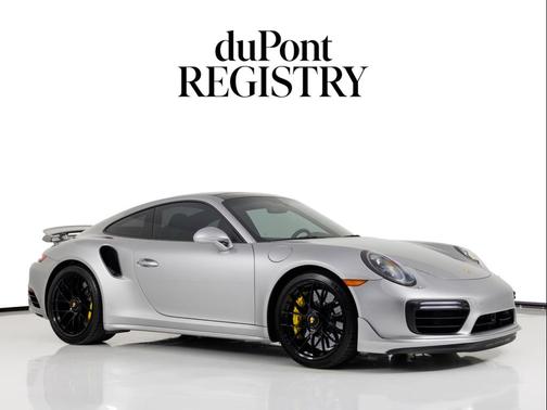 GT Silver Metallic 2017 Porsche 911 Turbo S