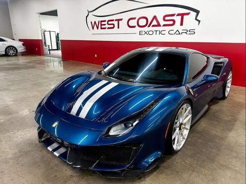 Abu Dhabi Blue 2020 Ferrari 488 Pista Base