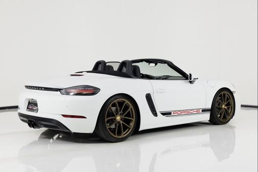 White 2019 Porsche 718 Boxster Convertible