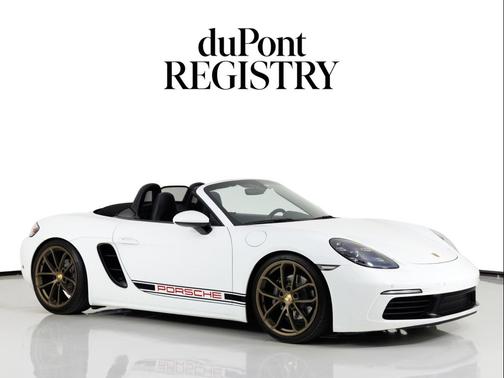 White 2019 Porsche 718 Boxster Convertible