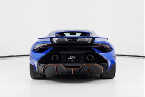 Blu Eleos Pearl 2023 Lamborghini Huracan Tecnica Coupe
