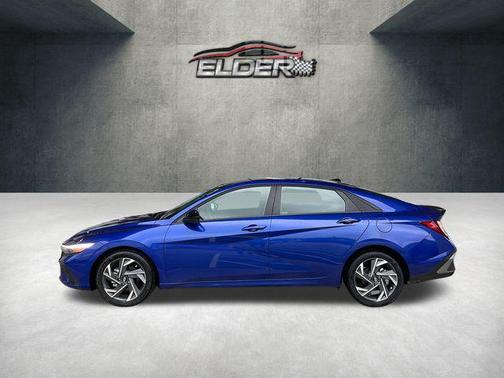 Intense Blue 2025 Hyundai ELANTRA Sport