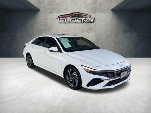 Serenity White 2024 Hyundai ELANTRA HEV Limited