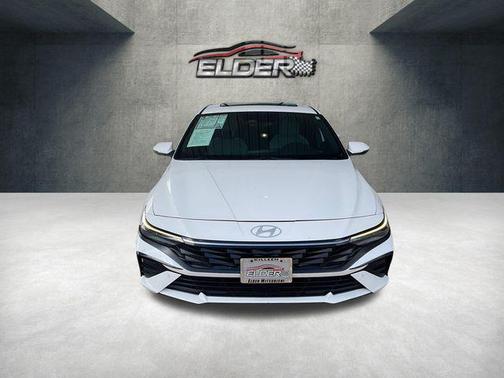 Serenity White 2024 Hyundai ELANTRA HEV Limited