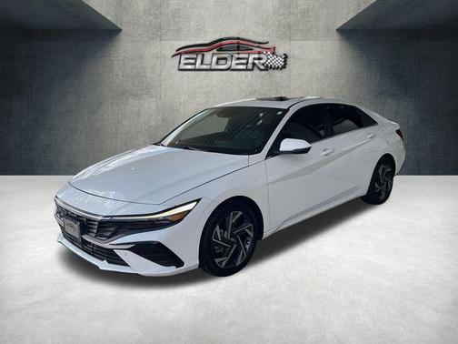Serenity White 2024 Hyundai ELANTRA HEV Limited