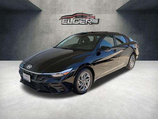 Abyss Black 2025 Hyundai ELANTRA HEV Blue