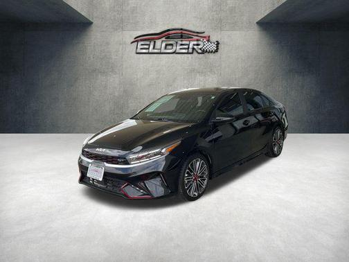 Aurora Black 2024 Kia Forte GT