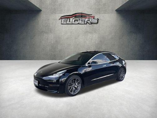 Solid Black 2019 Tesla Model 3 Long Range