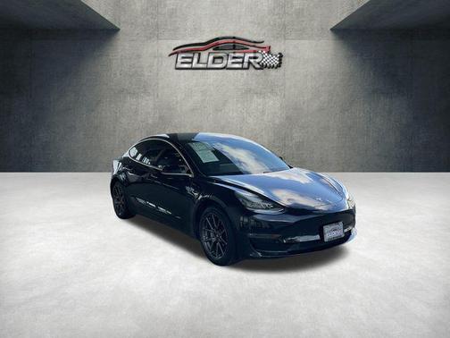Solid Black 2019 Tesla Model 3 Long Range