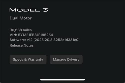 2018 Tesla Model 3 Long Range