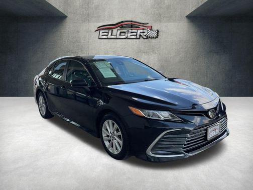 Midnight Black Metallic 2023 Toyota Camry LE