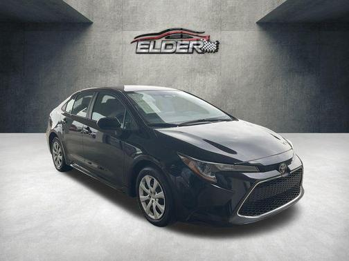 Midnight Black Metallic 2025 Toyota Corolla LE