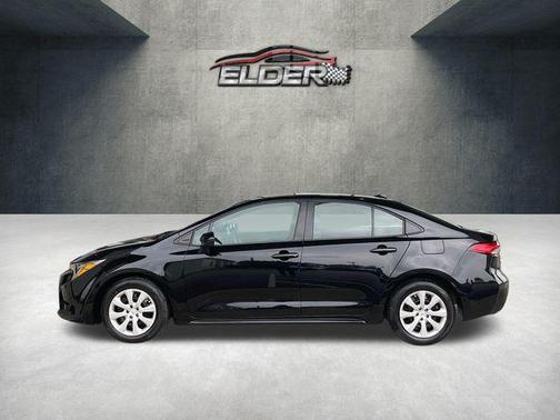 Midnight Black Metallic 2025 Toyota Corolla LE