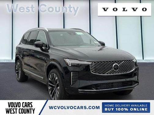 Onyx Black Metallic 2026 Volvo XC90 Plug-In Hybrid T8 Plus 7-Seater