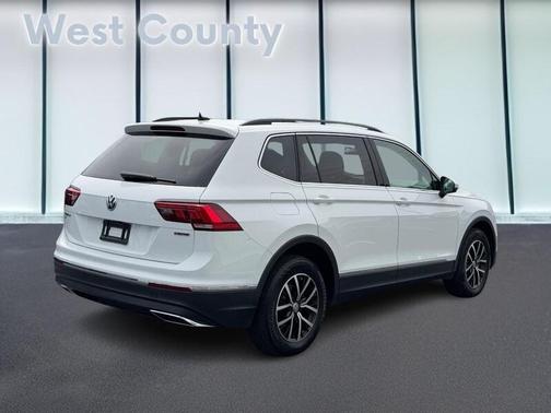Pure White 2021 Volkswagen Tiguan 2.0T SE