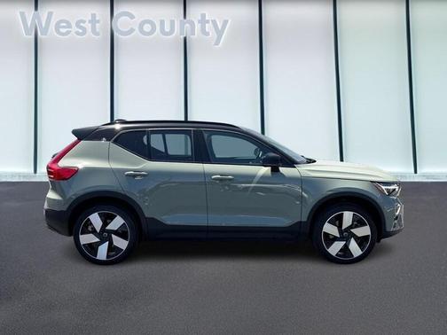 Sage Green 2023 Volvo XC40 Recharge Pure Electric Twin Ultimate