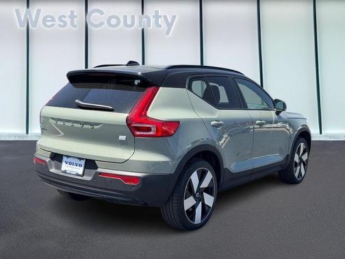 Sage Green 2023 Volvo XC40 Recharge Pure Electric Twin Ultimate