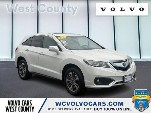 White Diamond Pearl 2016 Acura RDX Advance Package