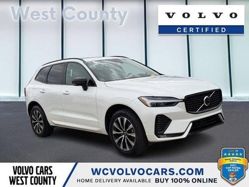 Crystal White 2025 Volvo XC60 B5 Plus