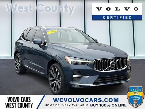 Denim Blue 2023 Volvo XC60 B5 Ultimate Bright Theme