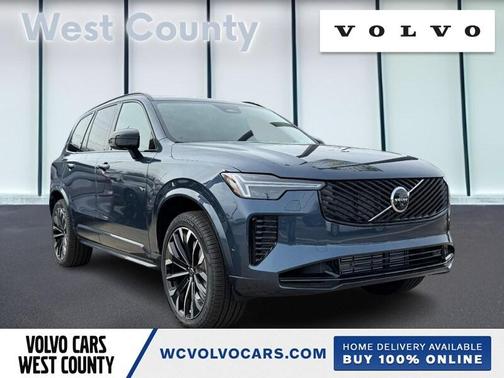 Denim Blue Metallic 2026 Volvo XC90 Plug-In Hybrid T8 Ultra Dark Theme 7-Seater