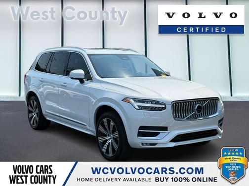 Crystal White 2025 Volvo XC90 B6 Ultra