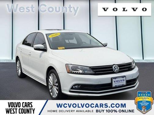 Pure White 2016 Volkswagen Jetta 1.8T SEL