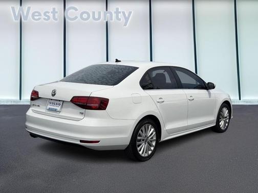Pure White 2016 Volkswagen Jetta 1.8T SEL