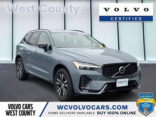 Gray Metallic 2024 Volvo XC60 B5 Core Dark Theme