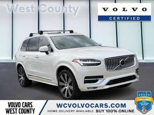 Crystal White 2023 Volvo XC90 B6 Ultimate 6-Seater
