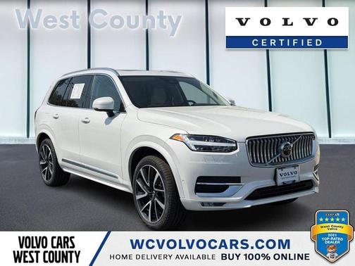 Crystal White 2023 Volvo XC90 B5 Plus