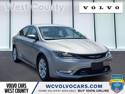 Silver 2015 Chrysler 200 C