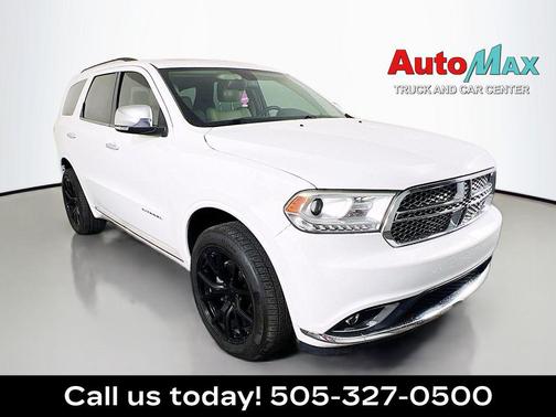 Bright White Clearcoat 2016 Dodge Durango Citadel