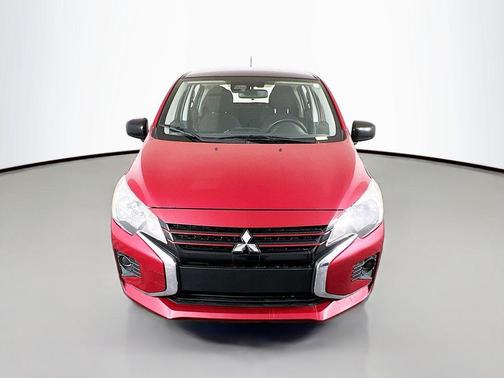 Infrared Metallic w/Black Roof 2024 Mitsubishi Mirage Black Edition