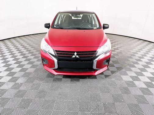 Infrared Metallic w/Black Roof 2024 Mitsubishi Mirage Black Edition