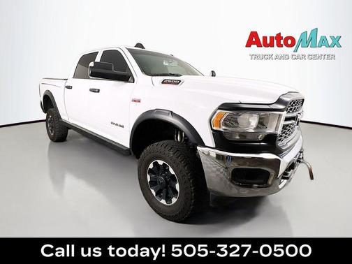 Bright White Clearcoat 2021 RAM 2500 Tradesman Crew Cab 4x4 6'4' Box