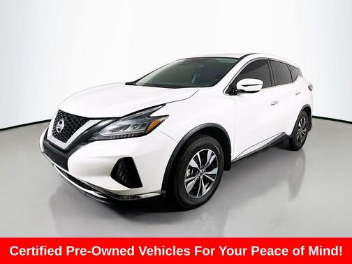 Pearl White Tricoat 2020 Nissan Murano S FWD