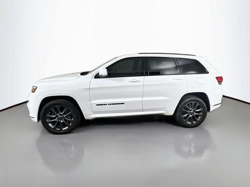 Bright White Clearcoat 2019 Jeep Grand Cherokee Overland